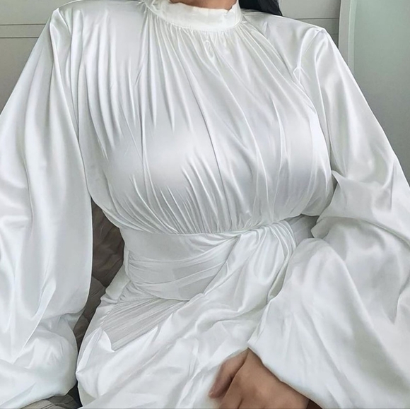 Fashion nova balloon sleeve dress - Picture 14 of 14